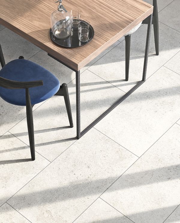 Bodenfliese MOMENTUM hellgrau matt 30 x 60 cm
