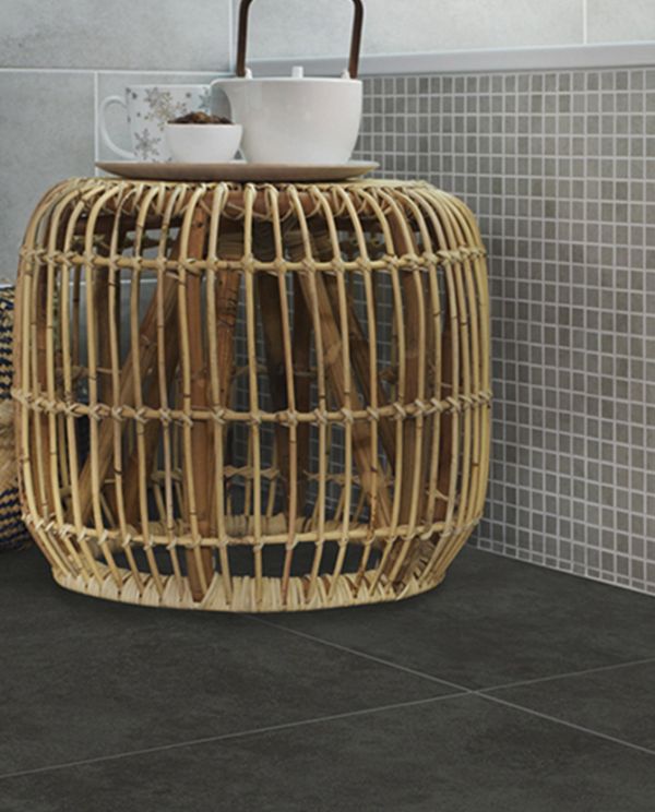 Bodenfliese CAMPA Graphit matt 60 x 60 cm