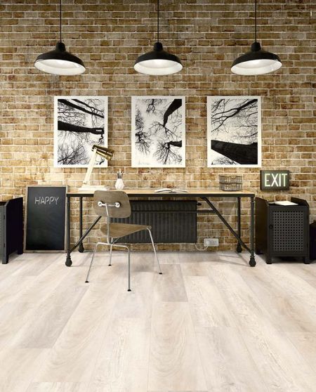 Vinyl HDF Eiche Rimini, 4V, gebürstet