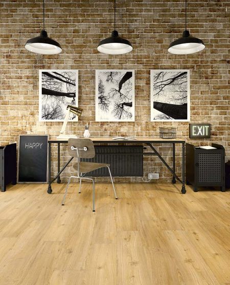 Vinyl HDF Eiche Calais, 4V, gebürstet