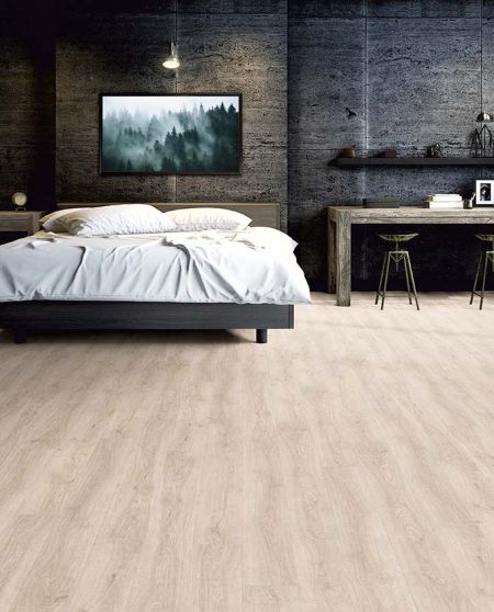 Vinyl HDF Eiche Savoie, 4V, gebürstet