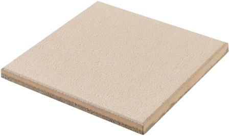 Malibu-Terrassenplatte 80 x 80 x 5 cm beige feingestrahlt