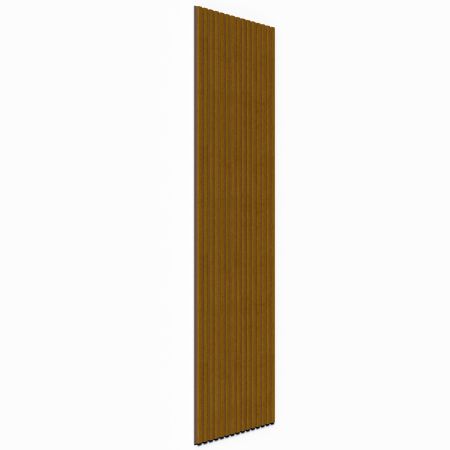 WUNDERWERK Designpaneele Eiche Decor 40mm Lam. fol., Filz beige,18x600x2400mm