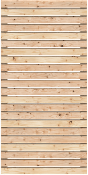 Zaunelement  89 x 179 cm 22 Rhombusprofile